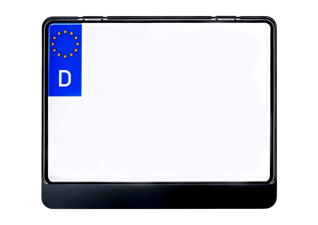 Kennzeichenhalter Pure Black 280x200 mm